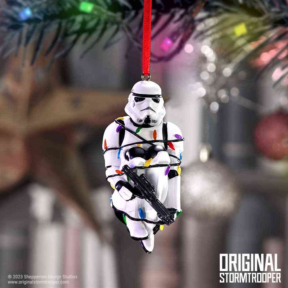 Nemesis Now Star Wars - Stormtrooper In Fairy Lights Boule de Noël - Multicolore